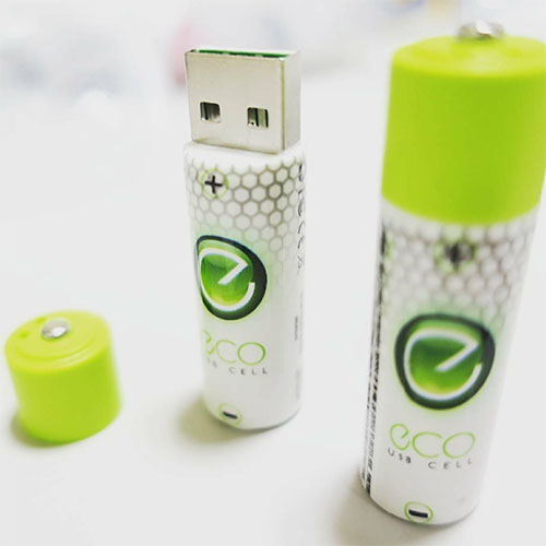 TAB-LABホワイトニングの電池　USBリチウムイオン乾電池